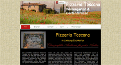 Desktop Screenshot of pizzeria-toscana.eu
